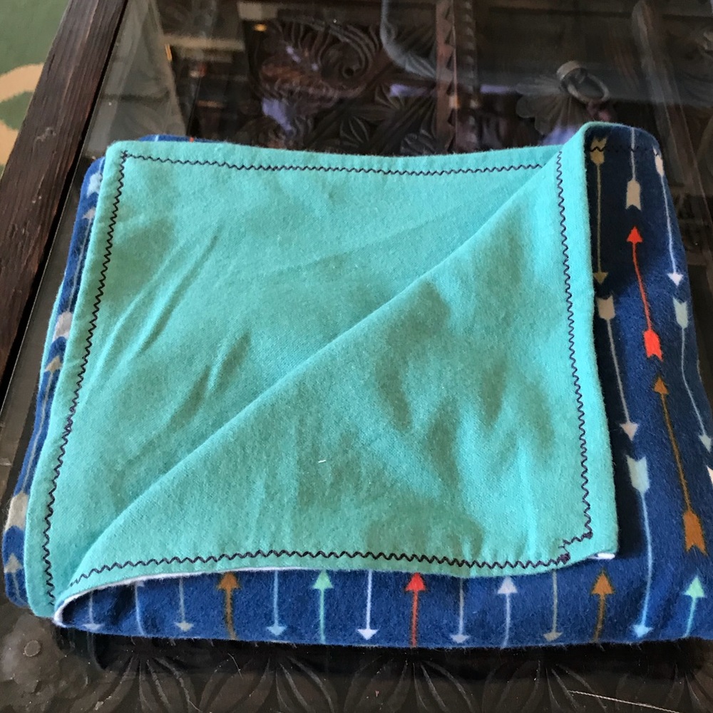 Handmade Arrow Baby Blanket